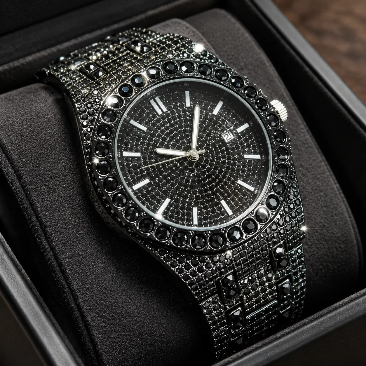 Luxury and exquisite men's watches, multi-dimensional straps, a must-have for parties and festivals