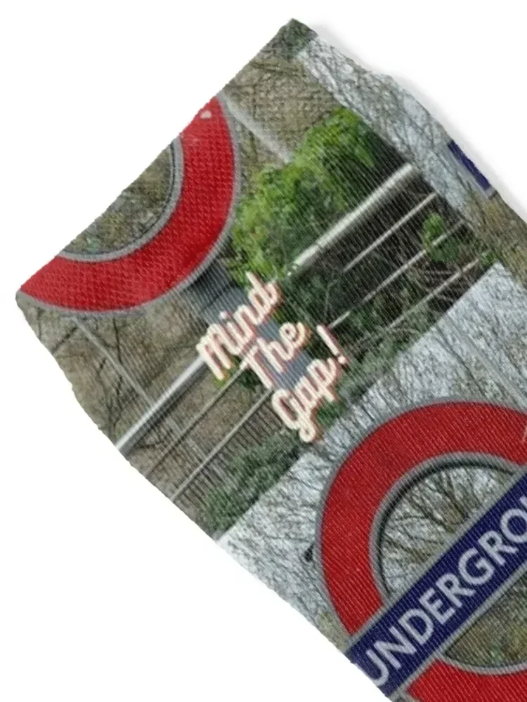 Mind The Gap! London Underground Socks christmas gift luxe anti slip football Man Socks Women's