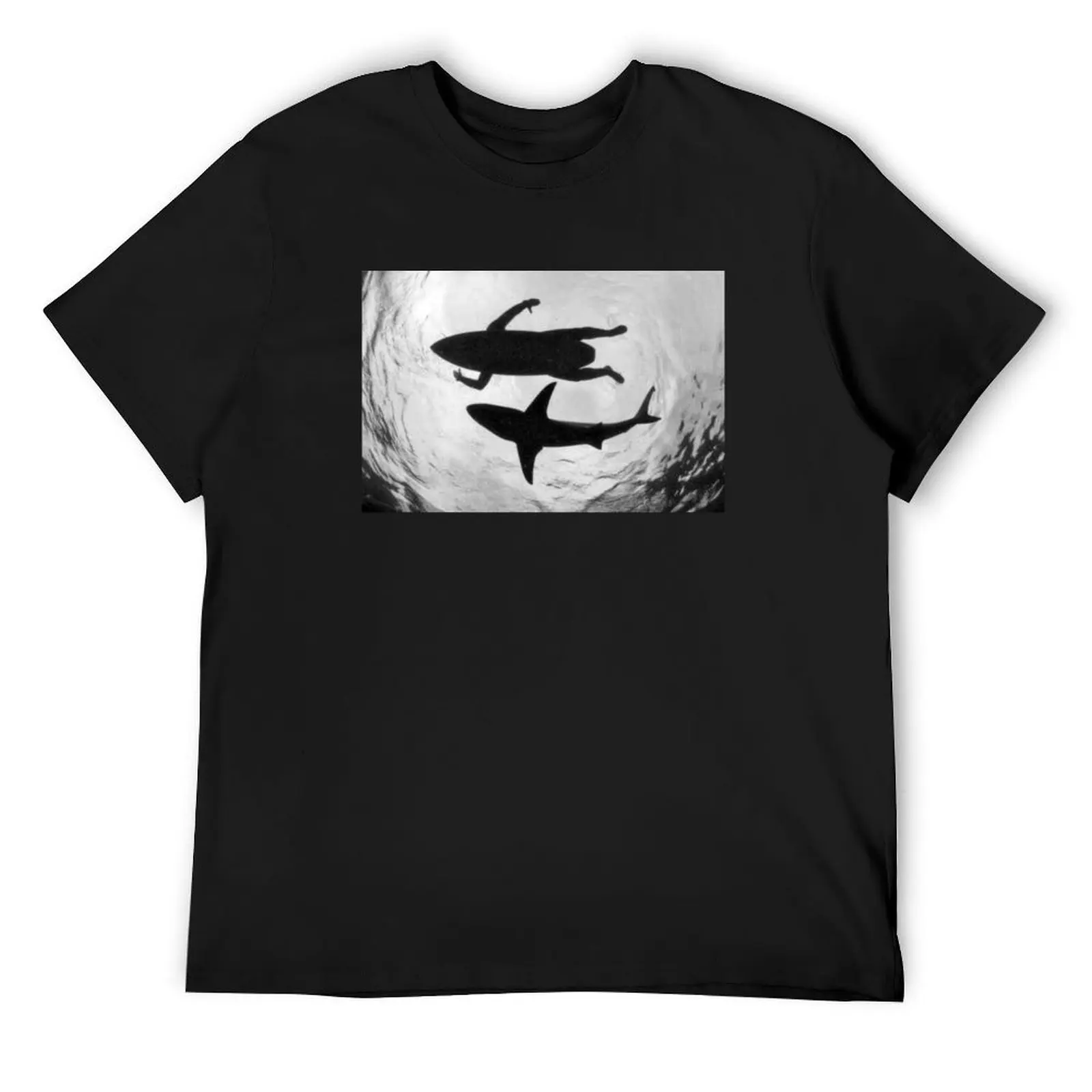 

Shark And Surfer T-Shirt anime tshirt oversized t shirt essential t shirt graphic shirts mens designer clothes
