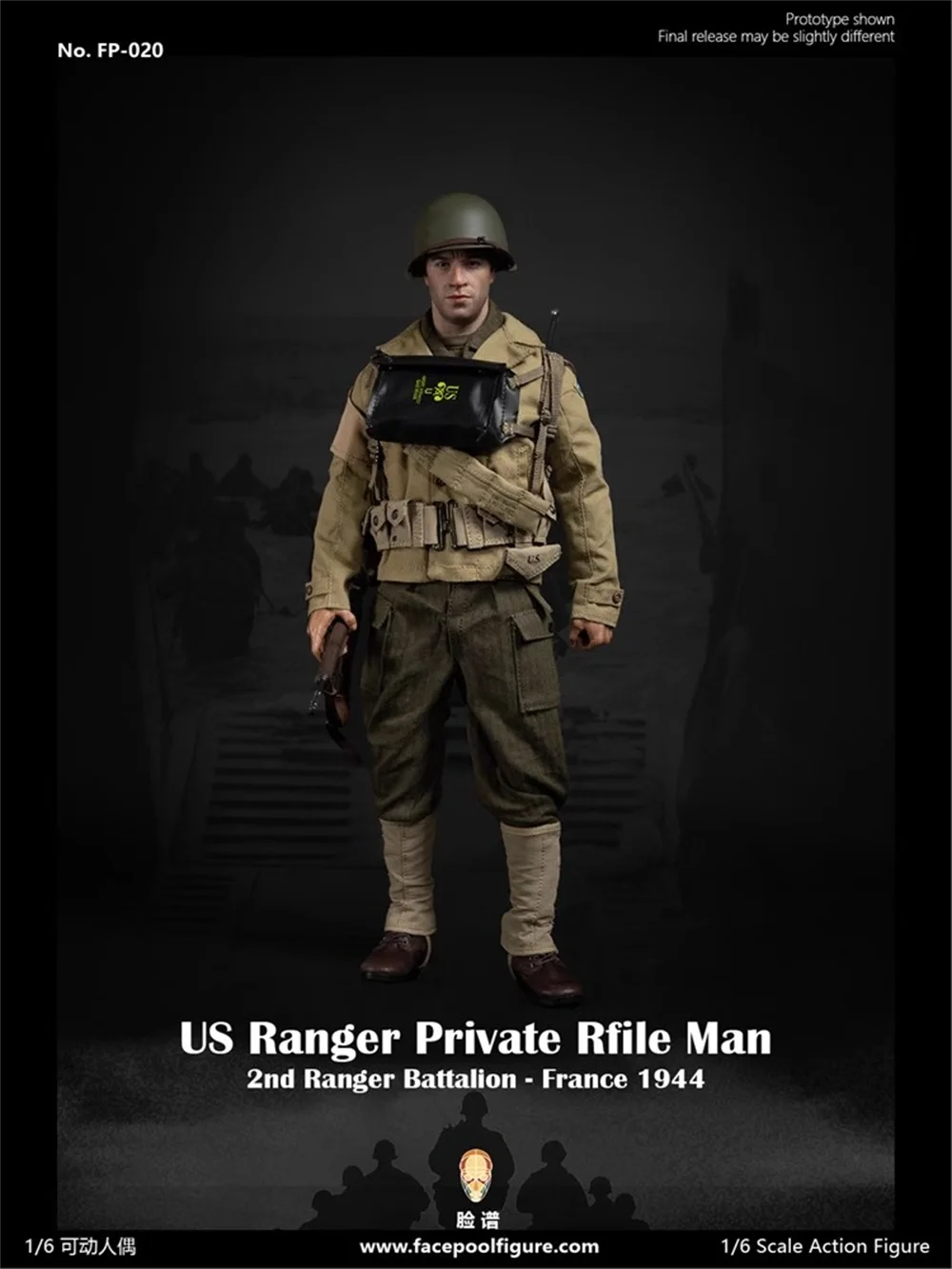 1/6th Facepoolfigure FP020 US. Soldier Ranger Operation Male Doll Full Set Moveable Action Figure 12" Gift For Fans Collect
