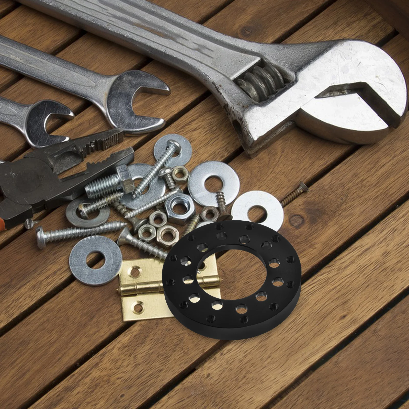 

1Set Steering Wheel Adapter Plate Compatible for Logitech G27 G920 70mm Enhanced Control Durable Steering Wheel