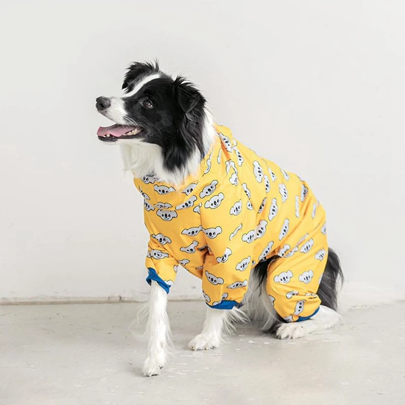 Large Dog Waterproof Jacket Clothes Dog Raincoat Waterproof for Small Dogs Labrador Doberman Clothes Pet Accessories Chihuahua