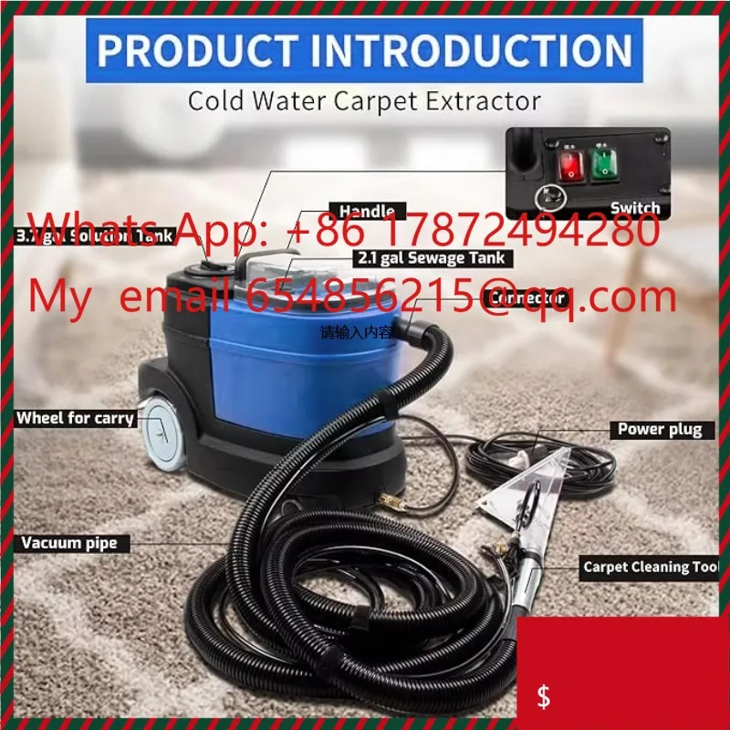 

Пароочиститель для ковров высокого давления CP-3S (Китай)