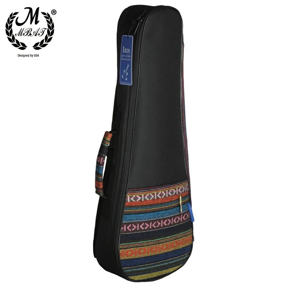 M mbat 21 Zoll Ukulele Tasche wasserdicht verdicken Baumwoll tuch Oxford Rucksack Saiten instrument weiches Material passend