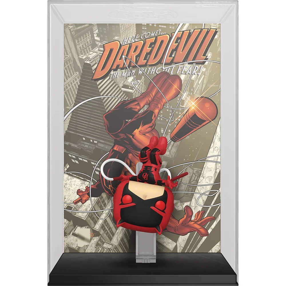 Daredevil #1 60th Anniversary Funko POP! Comic Cover Figure #56 With Case Vinyl Action Figurine Collection Toys Doll Hobby Gifts