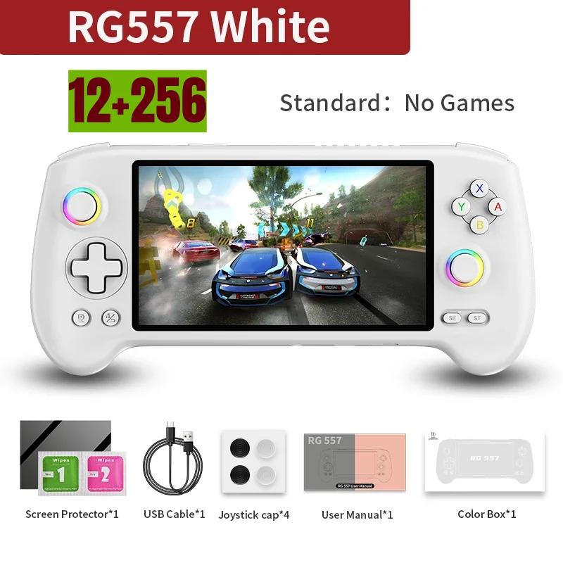 ANBERNIC RG557 RG 557 レトロハンドヘルドゲームコンソールビデオ