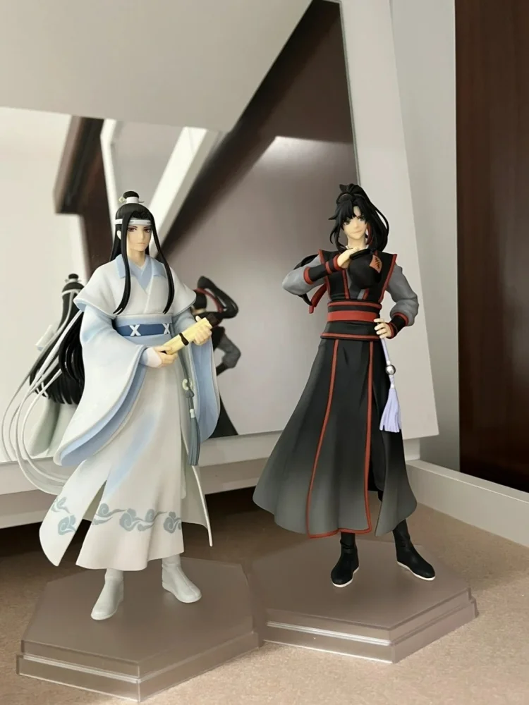 Anime Wei Wuxian Lan Wangji Action Figures Mo Dao Zu Shi Model Dolls Figurines Pvc Statue Collection Children Toy Gifts Decor