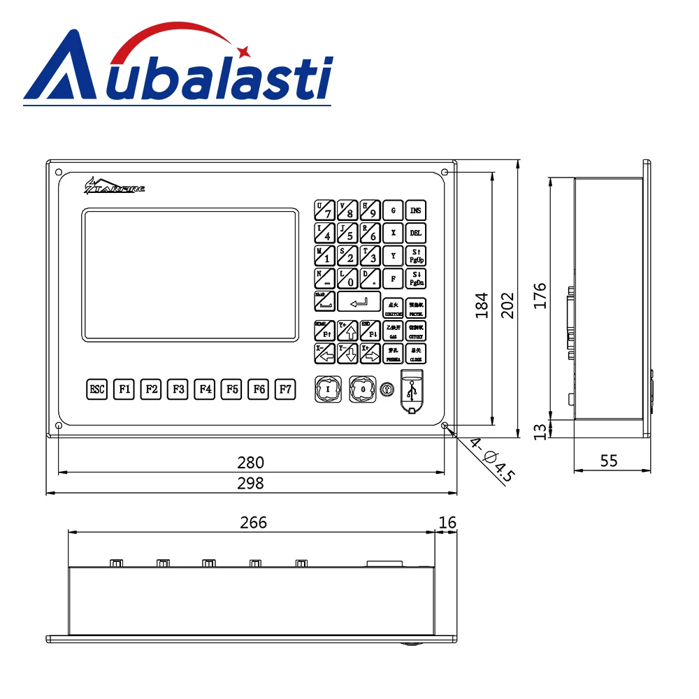 Aubalasti SF-2100C 2Axis CNC Plasma Cutting System CNC Control System For CNC Flame Cutting Machine