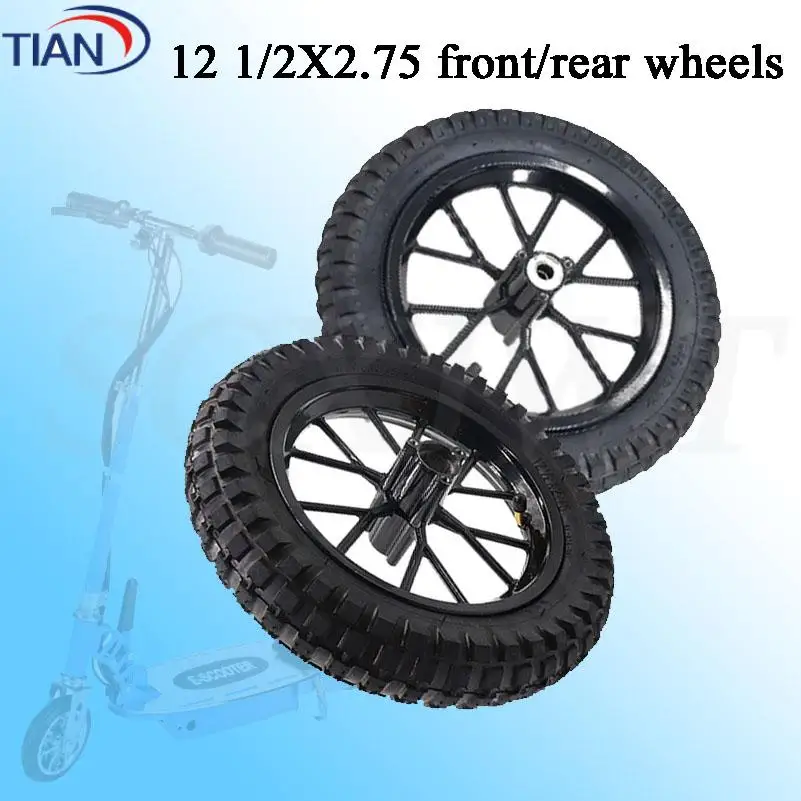 

12.5x2.75 Tire 12 1/2x2.75 Pneumatic Tire Inner Tube for MX350 MX400 Scooter 49cc Motorcycle Mini Dirt Bike Tire