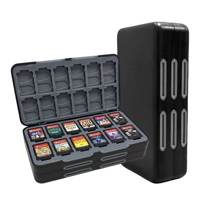 

AS95-72 Slots Game Holder Case For Switch Switch 2 Protective Game Cards Cartridge Storage Box Accessories