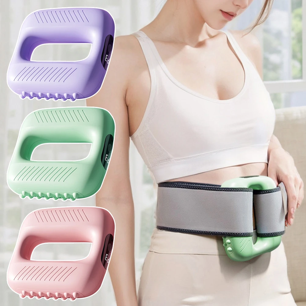 High-Intensity Fascia Massager Cordless Mini With Belt Portable Deep Tissue Adjustables Vibration