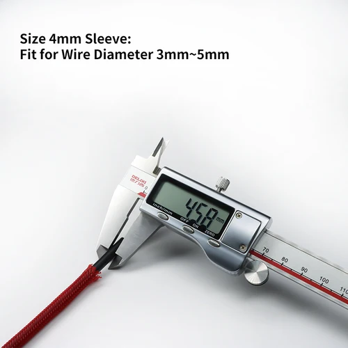 Imagen 2 del producto Manga de Cable expandible PET de 1 ~ 50M, 4mm, trenzado apretado, dureza de alta densidad, línea aislante, funda protectora, envoltura de Cable, funda de glándula