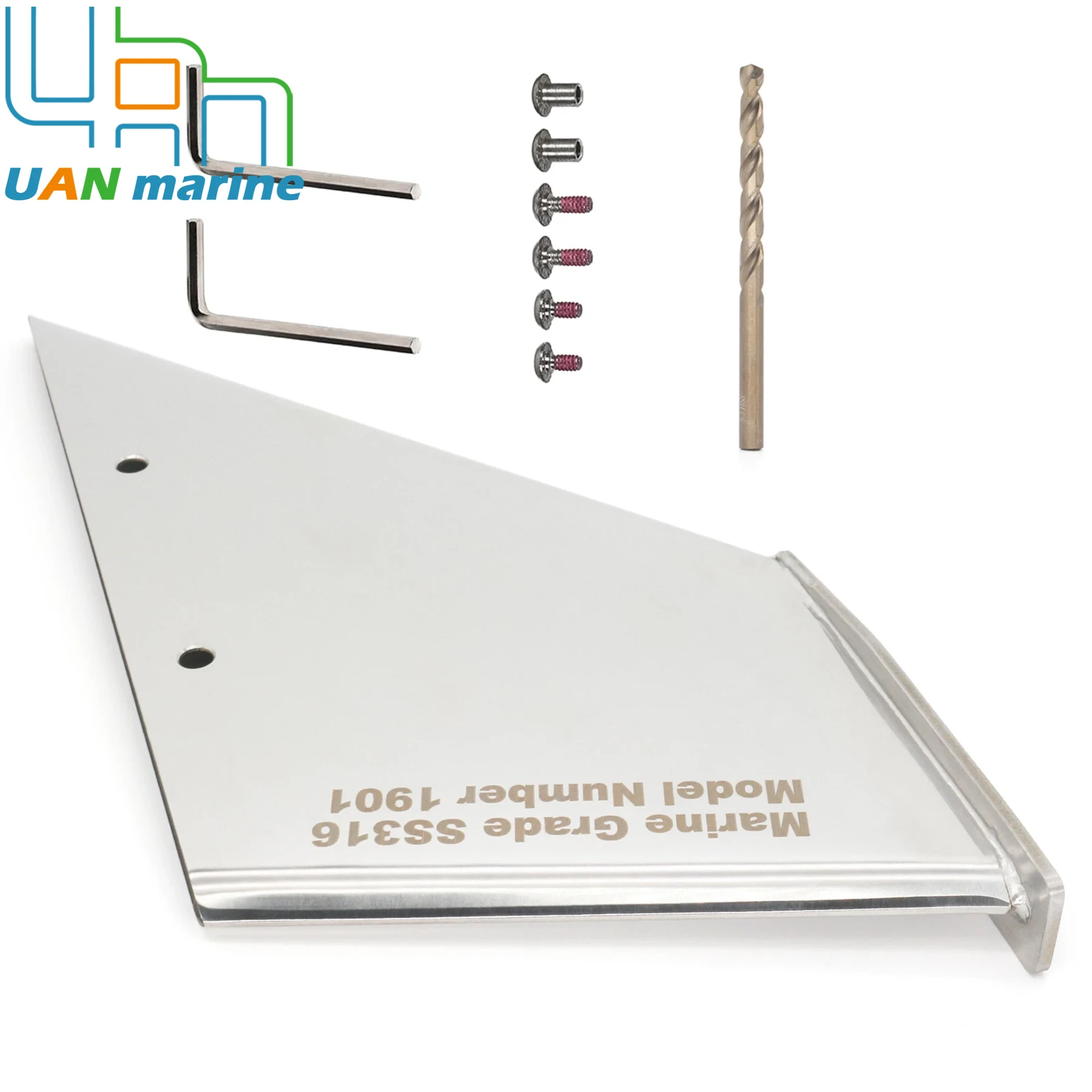 

27031 Skeg Guard Skeg Protector Kit for Mercury Mercruiser Marine Alpha 1 Gen 2 Stainless Steel Engine Guard 1991-2023