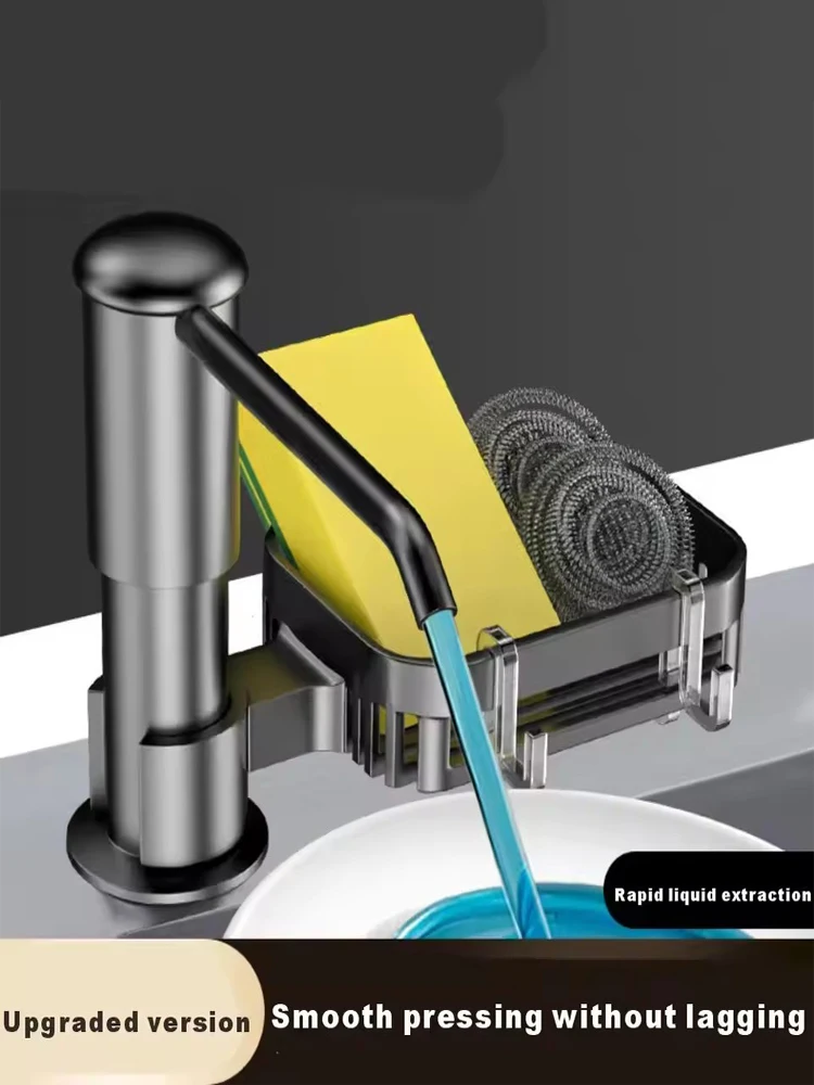 New Soap Dispenser Extension Tube Kit Kitchen Sink Liquid Soap Dispenser Bathroom Lotion Detergent Hand Press Pumps