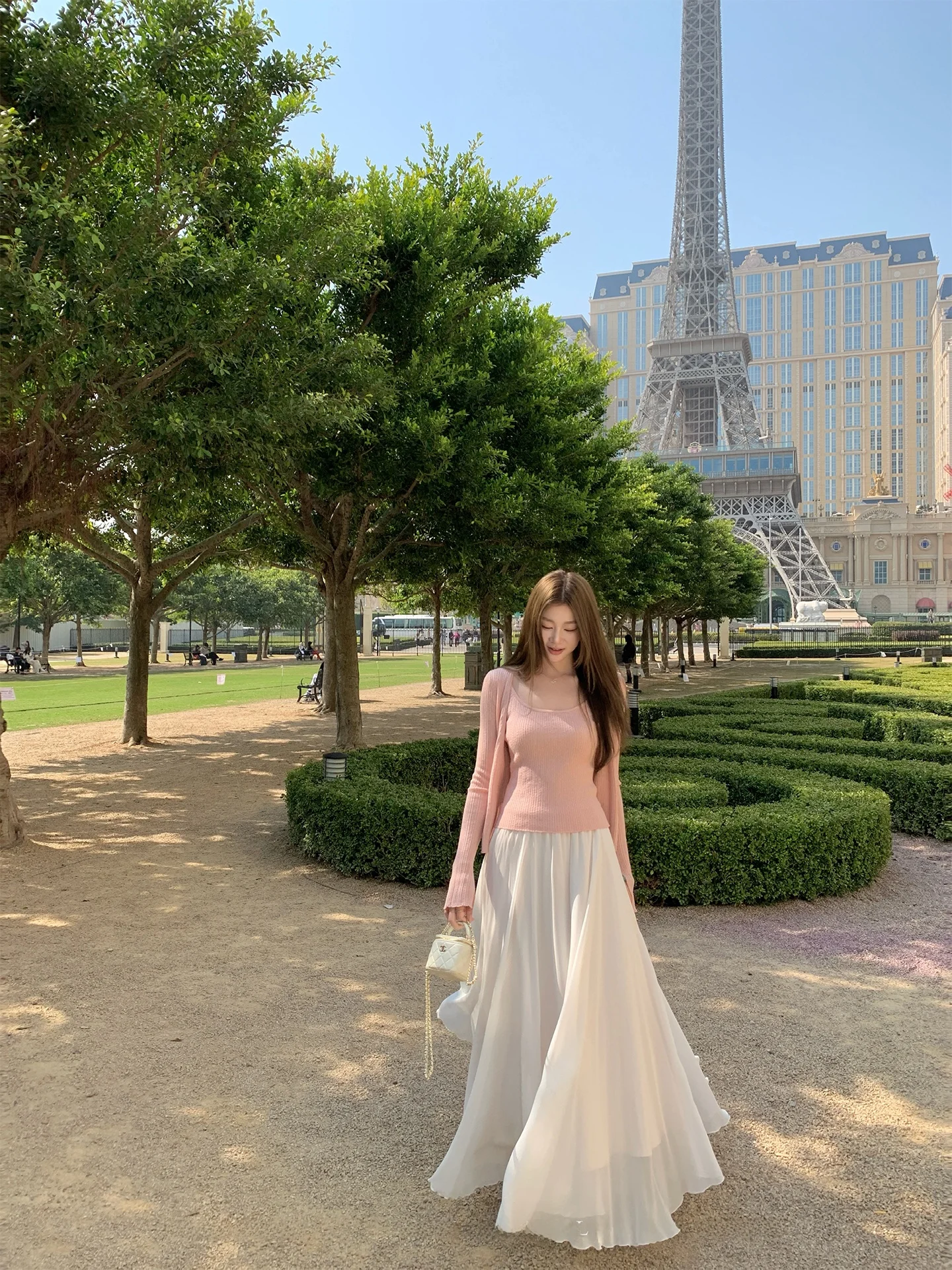 

Корейская асимметричная юбка А-силуэта с высокой талией для женщин, весна-лето, имитация шелка, длина макси, от EIA