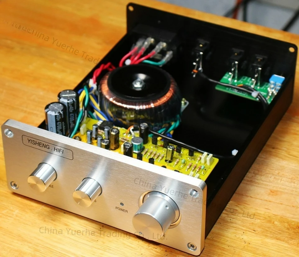 Copy the British NAD3020 discrete tone pre-stage HIFI pre-stage, LM317/337 high-precision voltage regulator IC power supply