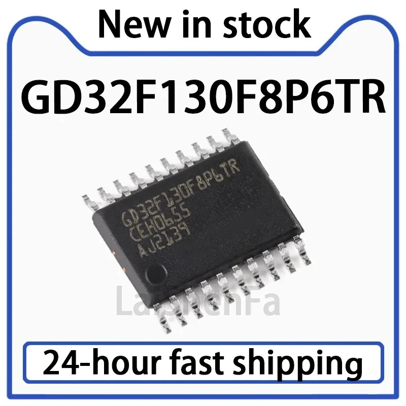 2PCS GD32F130F8P6TR GD32F130F8P6 TSSOP-20 32-bit Microcontroller MCU in Stock