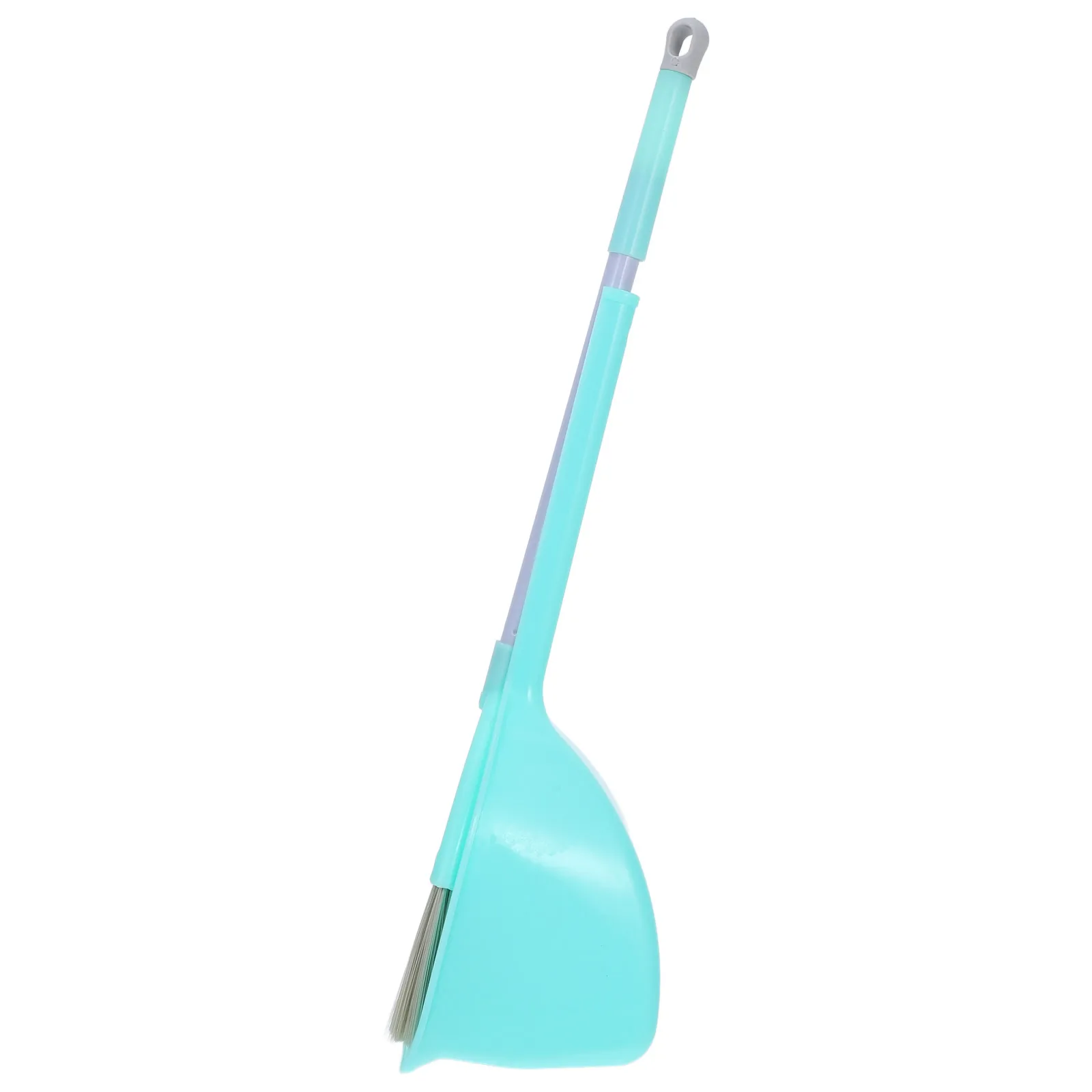 1세트 어린이 빗자루와 쓰레받기 세트 미니 청소 도구 소년 소녀용 사회적 기술 촉진 교실 실습 학습