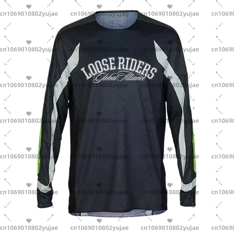 Image 6: Maillot de cyclisme 2026 Loose Riders pour hommes, enduro, VTT, descente, MX, séchage rapide