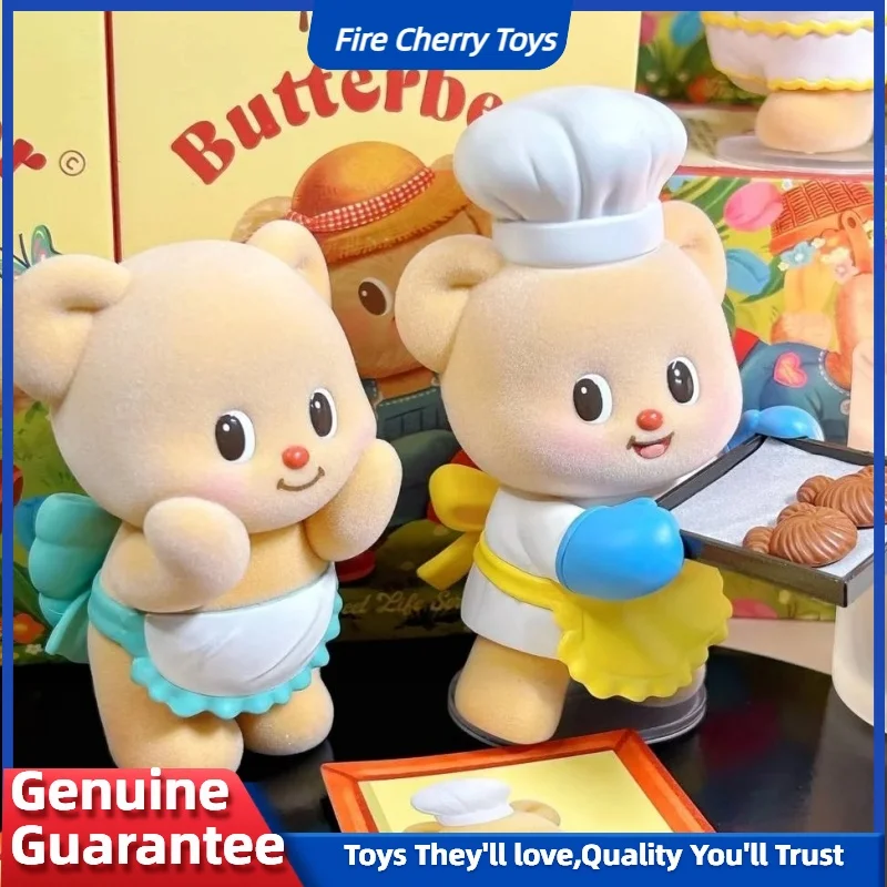 

Original Butter Bear Sweet Life Series Blind Box Kawaii Figurine Desktop Decoration Doll Mystery Box Toy Children Birthday Gift
