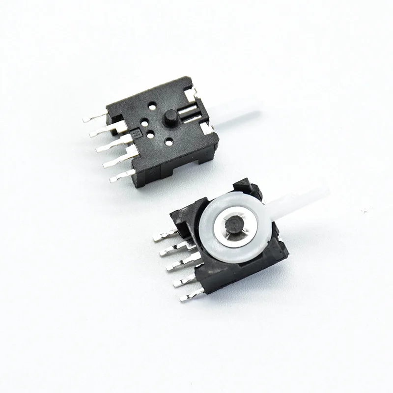 10pcs  black detection  limit swing movement  rocker switch mini micro 5 feet reset left and right   toggle switch