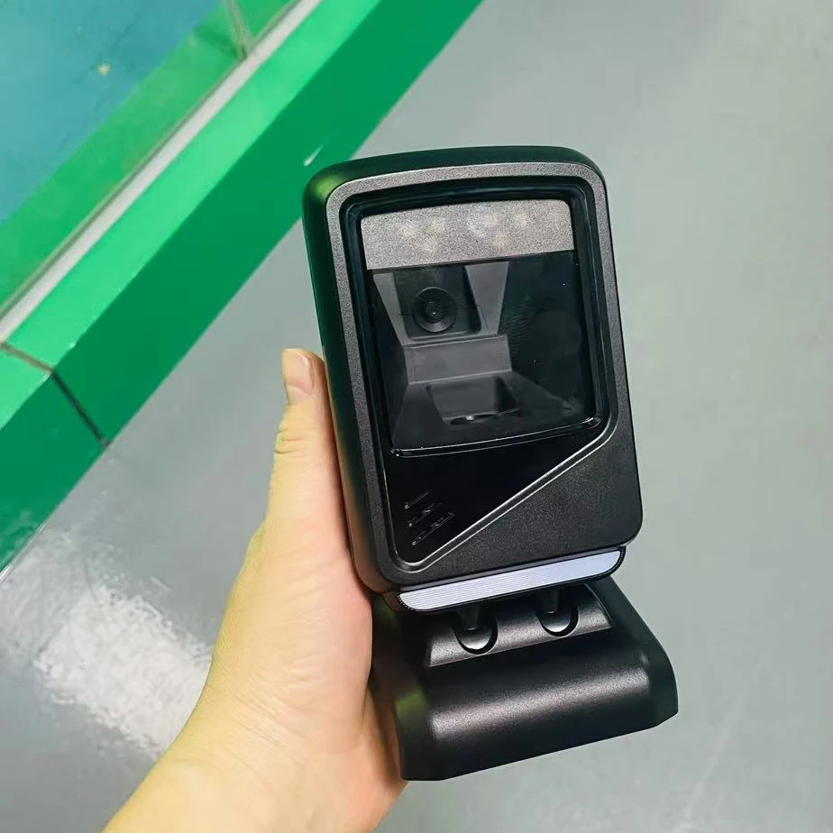 Picture 7: 2D Omnidirectional Barcode Scanner 1D QR Code Desktop Auto Sense Bar code EAN-13 Data Matrix Reader for Supermarket Store