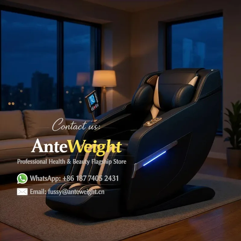 SL-Track Luxury Home Massage Chair, Zero Gravity Space Capsule Electric | Full Body Automatic Recliner