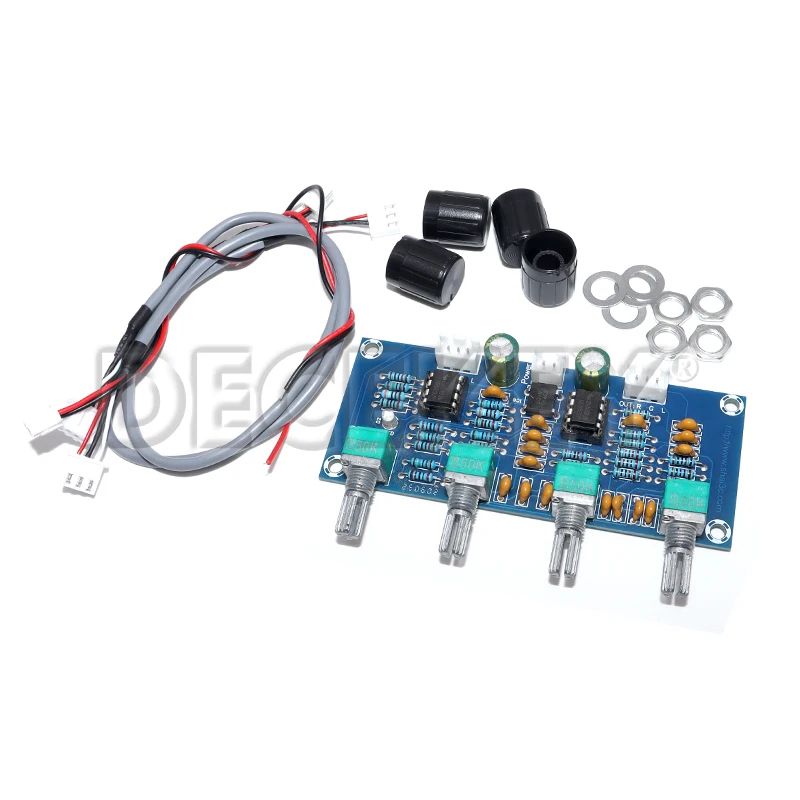 XH-A901 NE5532 Tone Board preamp Pre-amp With treble bass volume adjustment pre-amplifier Tone Controller For amplifier Board