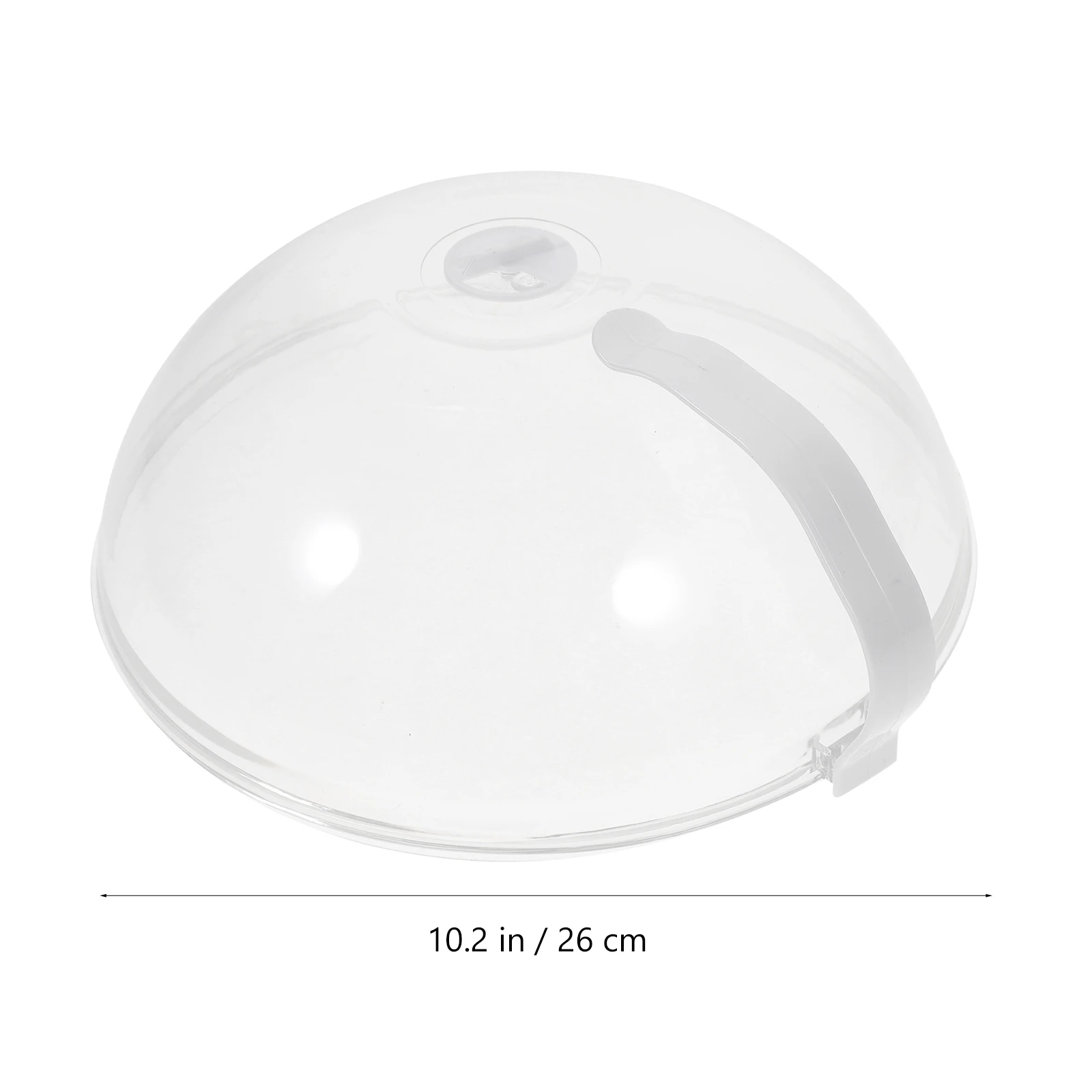 

Microwavable Fresh Cover Heat Resistant Splatter Container Transparent Food Protecting Tent Practical Kitchen