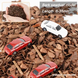 50G Simulation Miniature Dry Bark Model Materials For Diy Building Sand Table HO Railway Scene Layout Diroama Kits