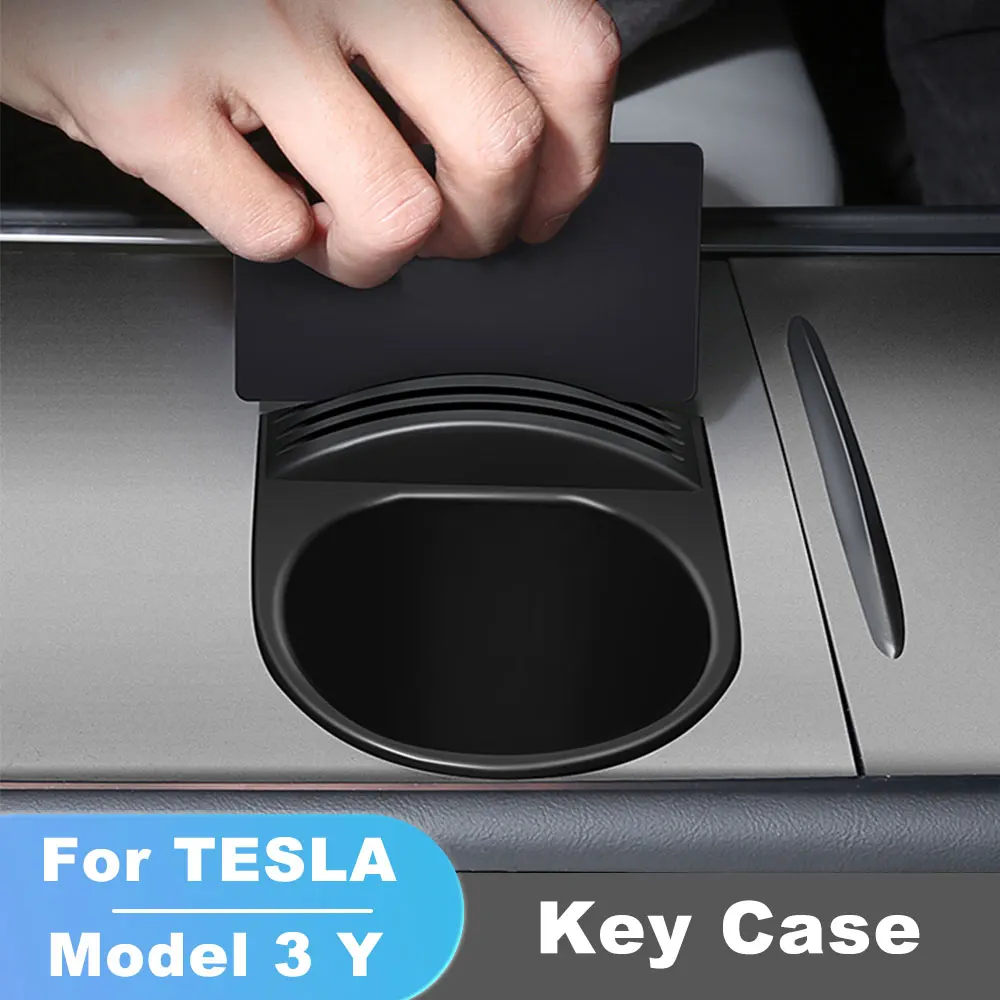 

For Tesla Model 3 Multifunctional Water Cup Holder Center Accessories Water Proof Car Coasters For Tesla Model Y Car Model3