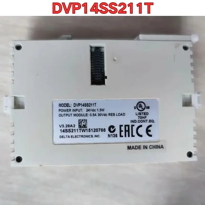 Second-hand PLC module DVP14SS211T function test is normal