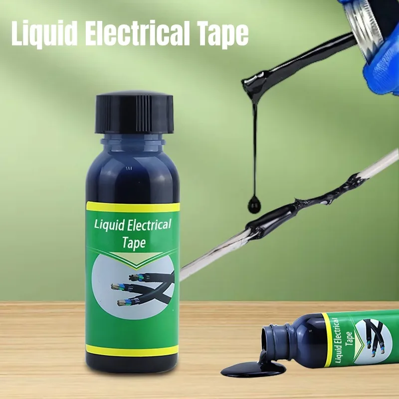 Insulating Tape Rubber Electrical Liquid Insulation Paste Liquid Electrical Tape Wire Cable Coat Fix Line Glue Paste Sealant