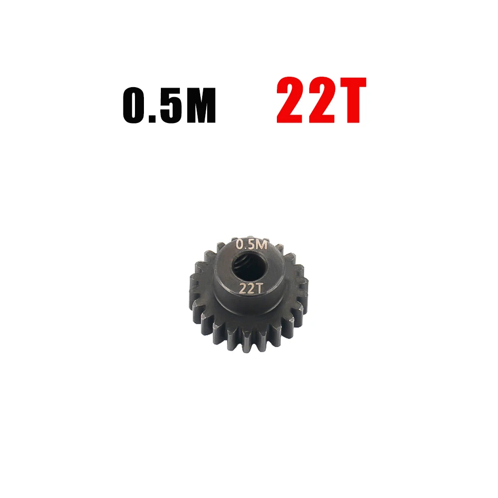 0.5 متر تروس المحرك المعدنية الصلبة 3.175 مللي متر فتحة 14T 15T 16T 17T 18T 19T 20T 21T 22T 23T 24T 25T 26T 27T RC قطع غيار السيارات #5