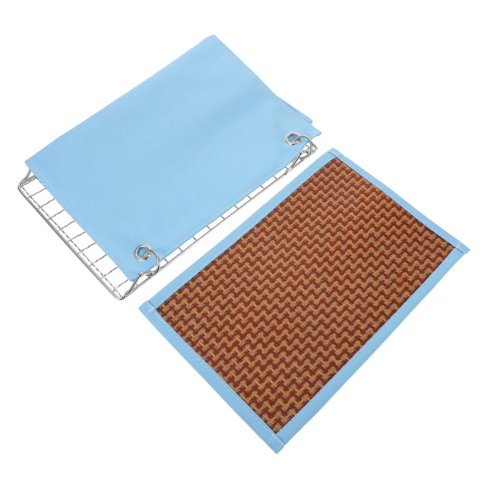 

Bird Tent Hanging Nest Breathable Wired Bottom Hanging Cage Bed Swing Parrot Hammock Easy Install for Cockatiels Conures