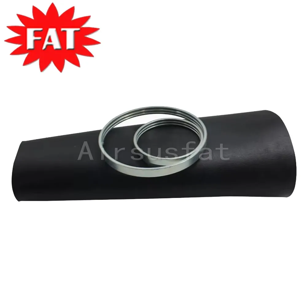 Airsusfat Front Air Suspension Spring Rubber Sleeve & Crimping Rings For Range Rover L322 2002-2009 RNB000740G RNB000750G