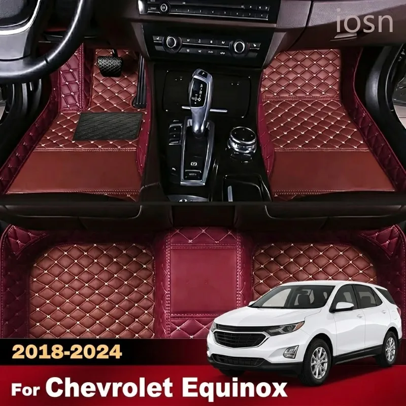 Alfombrillas De Coche Personalizadas Para Chevrolet Equinox 2018 2019 2020 2021 2022 2023 2024, Alfombras Interiores Impermeables De Cobertura Total — -31%, 16.26€ Coupon, from 36.19€ – 31% descuento – €36.19