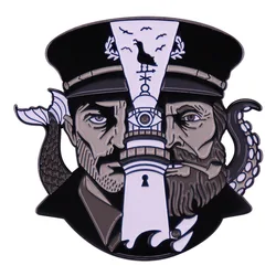 C3712 The Lighthouse Movie Lapel Pins for Backpack Enamel Pins Men Women's Brooches Briefcase Badges Fashion Accessories Gifts