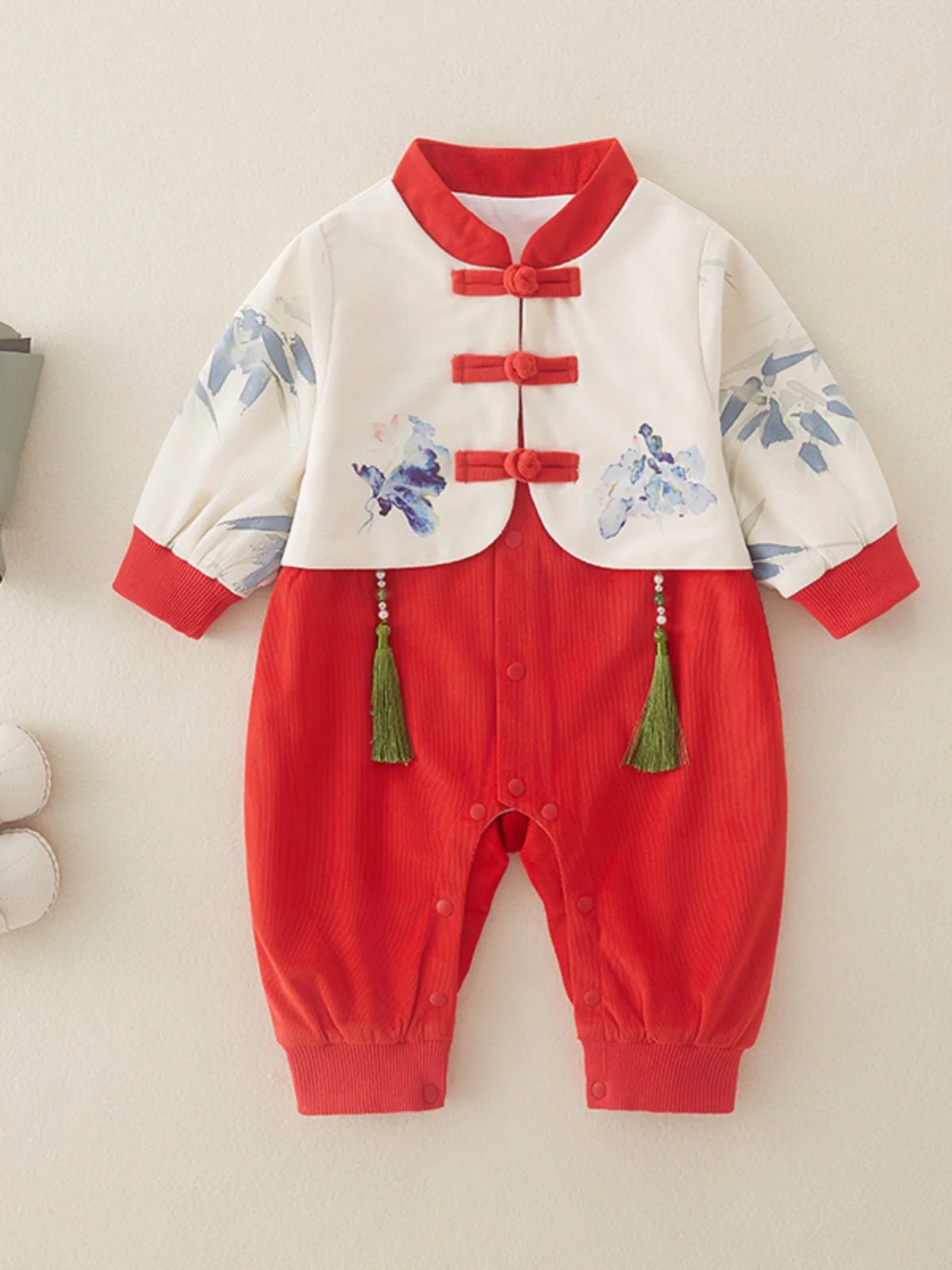 

Spring Wind Long Sve Onesie Outfit for Babies Girls And Boys High Waist Long Pants Comfortable Fabric Outfit for Cling ...