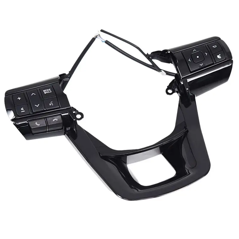 A66P-カーボリュームコントロールスイッチ多機能ステアリングホイールボタン84250-0E120トヨタハイラックスレボフォーチュナー2015-2024用