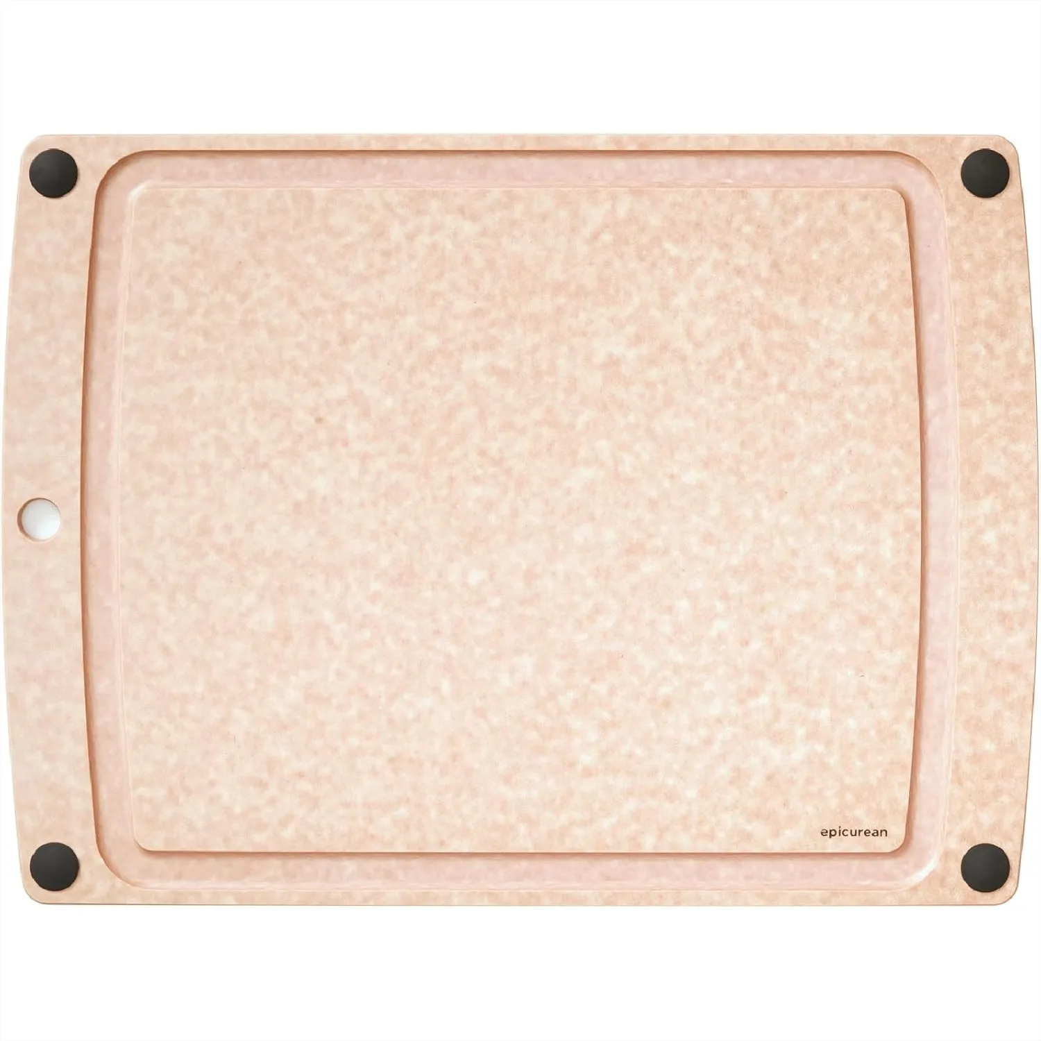 

All-In-One Cutting Board with Juice Groove and Non-Slip Feet, 19.5" x 14.5" - Non-Toxic, Dishwasher Safe, Made in USA