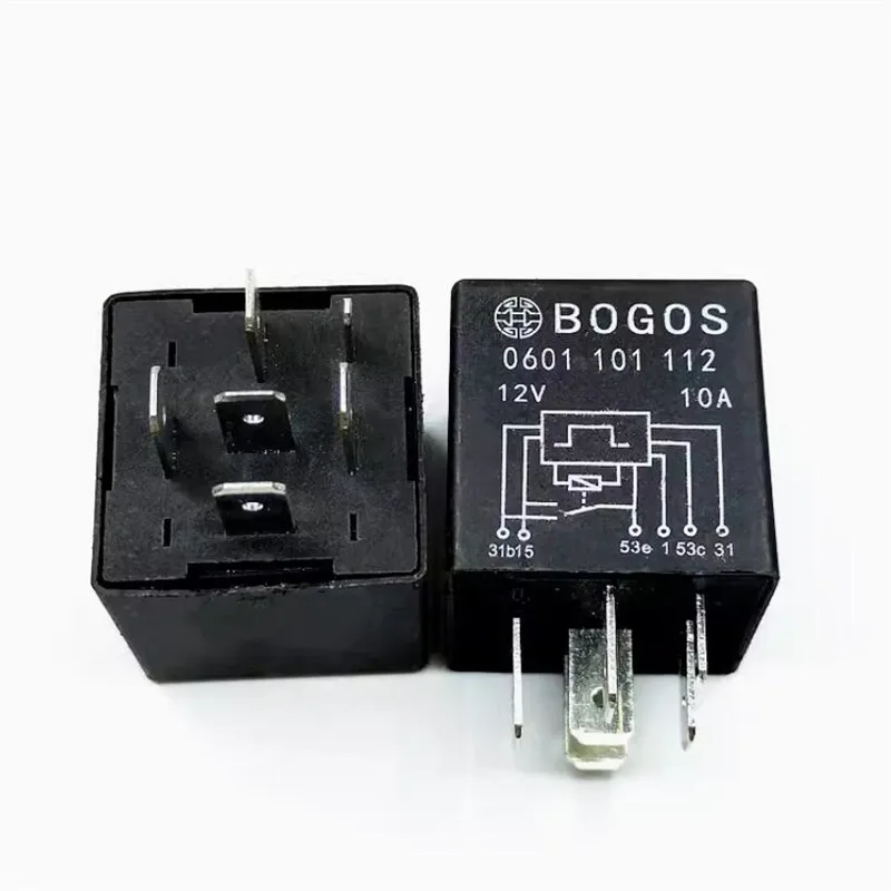 

NEW BOGOS 0601 101 112 12V DCV12 12DCV 10A 6PIN relay