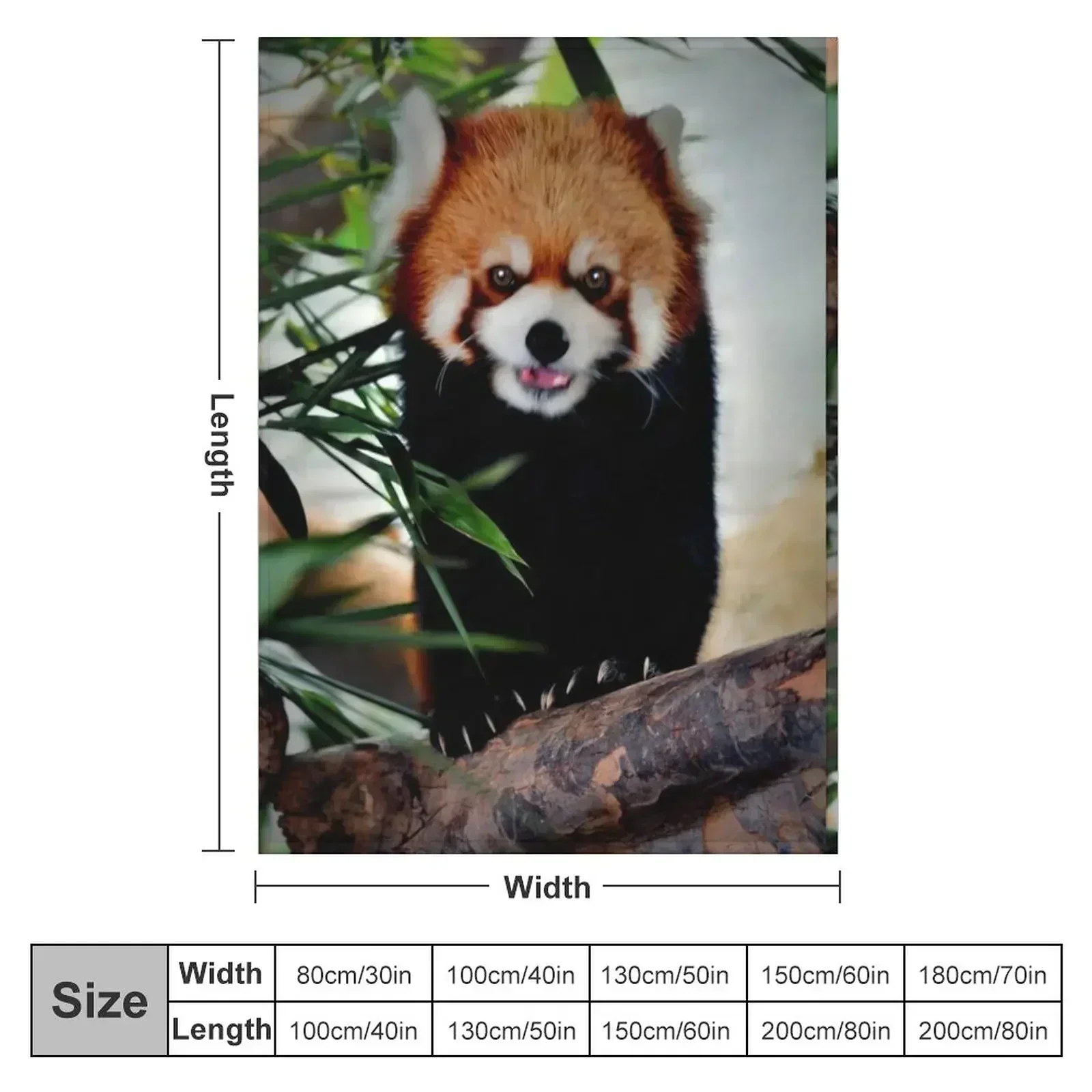 Red Panda Throw Blanket valentine gift ideas halloween For Sofa Thin Multi-Purpose For Decorative Sofa Beach Blankets