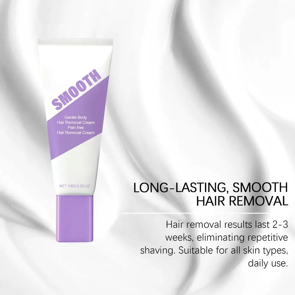 Gentle Cloud Sense Hair Removal Spray Hands-Free Applicator Soothing Hair Removal Cream with Glycerin Body Hair Removal Kit
