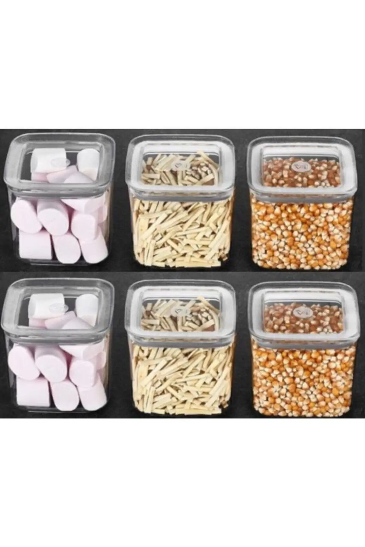 DOLBOVI Sude square storage container 700 Ml X 6 pcs Set