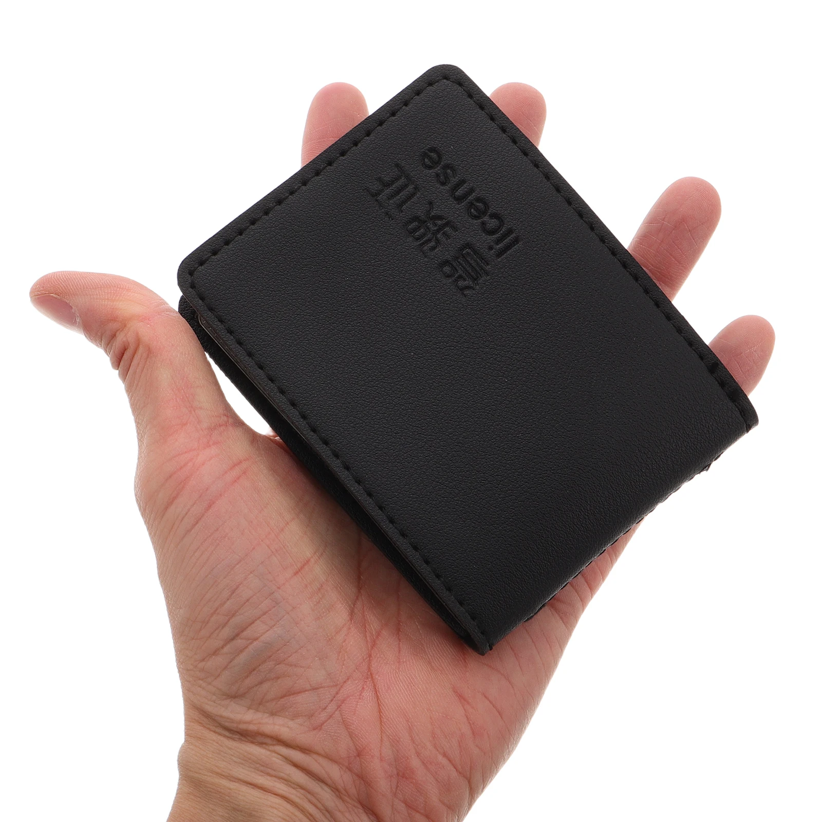 

3 Pcs Driver License Holder Car ID Wallet Pu Document Folder Multifunctional Auto Accessories Registration Insurance