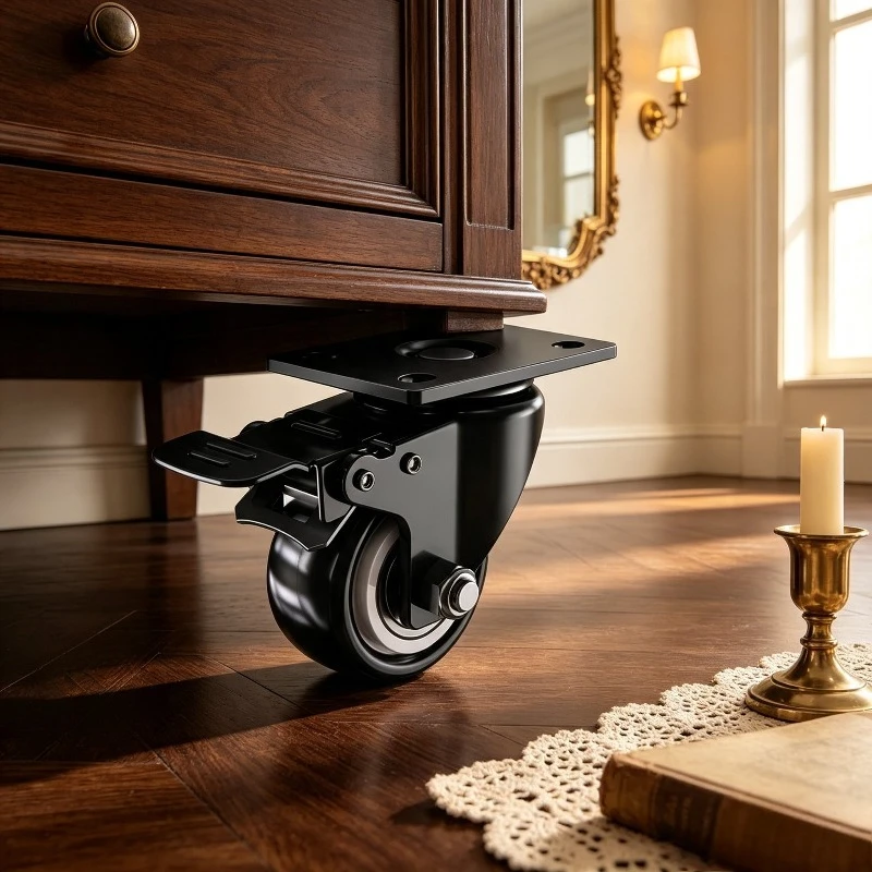 Heavy Duty Swivel Caster Brake Wheel Roller Silent Directional Load Bearing Industrial Mobile Base Sturdy Durable Pro Max Plus