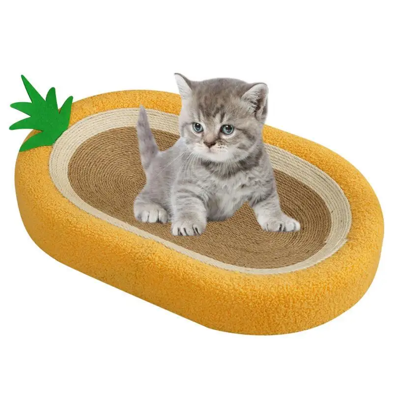 

Cat Scratch Bowl Cardboard Cat Scratcher Thickened Cardboard Cat Bed Wear-Resistant Cat Scratch Board For Indoor Cats Kittens