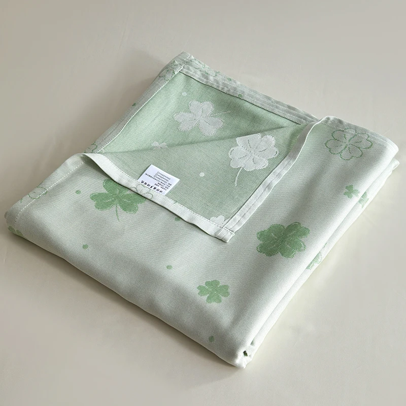 Summer bamboo fiber blanket office nap towel quilt cold blanket air conditioner thin blanket bed