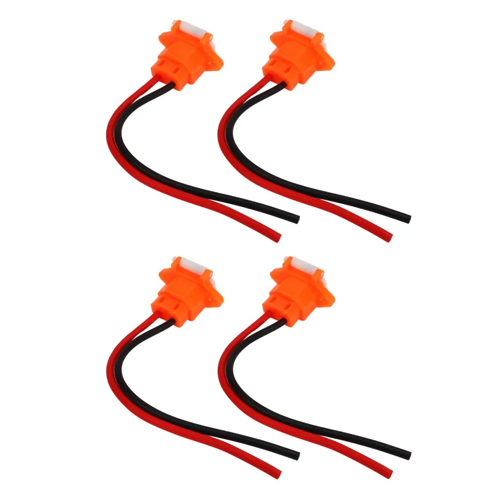 4Pcs 3 Pin Battery Charging Interface Plastic Cover 2 Wire Scooter Charging Port Connector 1.5 Square Millimeters Compact